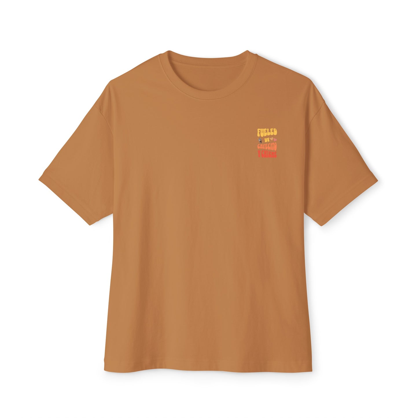 Cafecito Unisex Oversized Boxy Tee