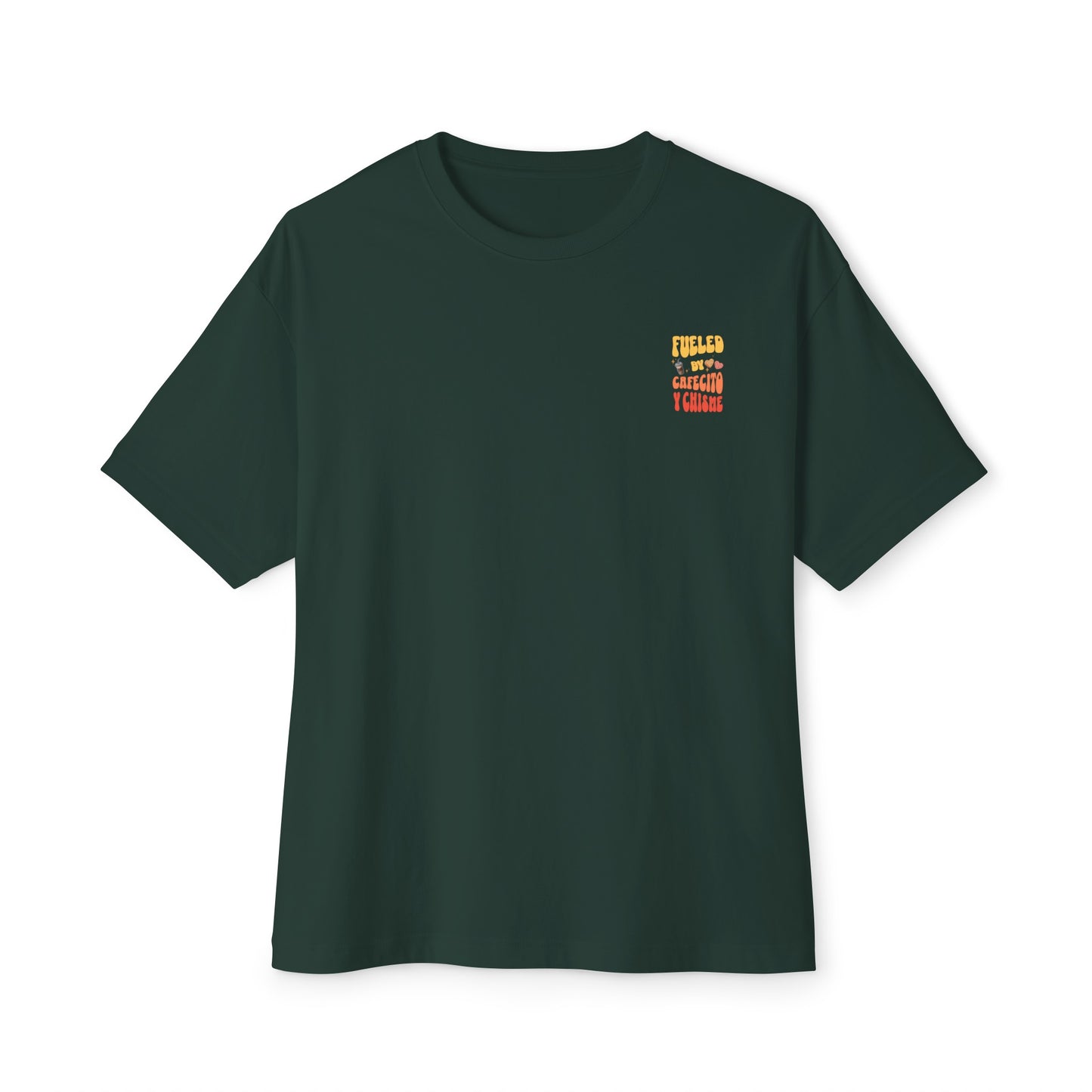 Cafecito Unisex Oversized Boxy Tee