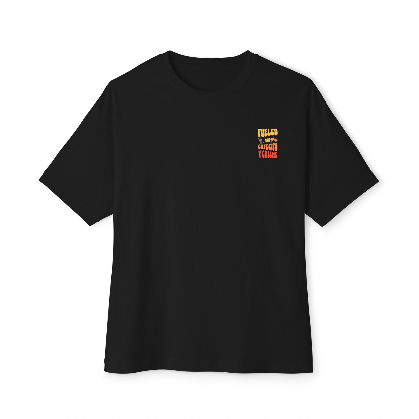 Cafecito Unisex Oversized Boxy Tee