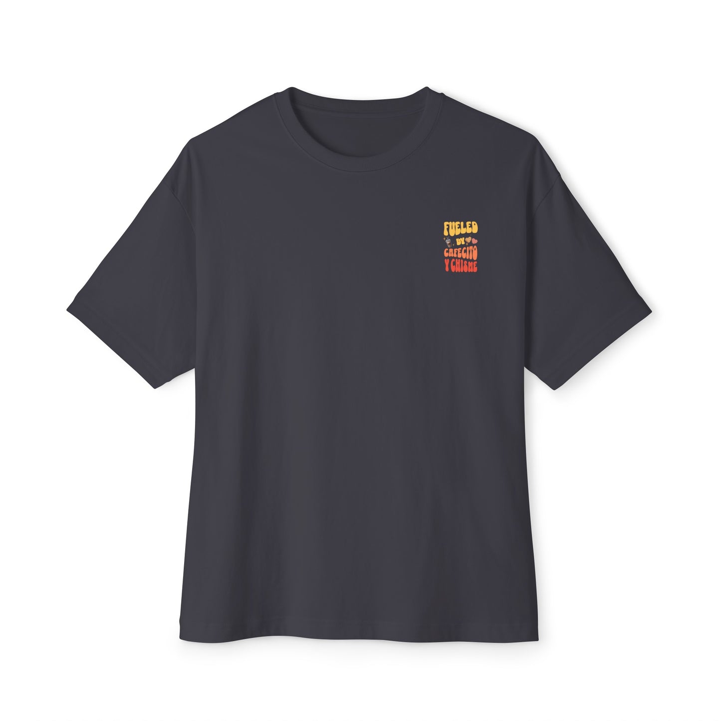 Cafecito Unisex Oversized Boxy Tee