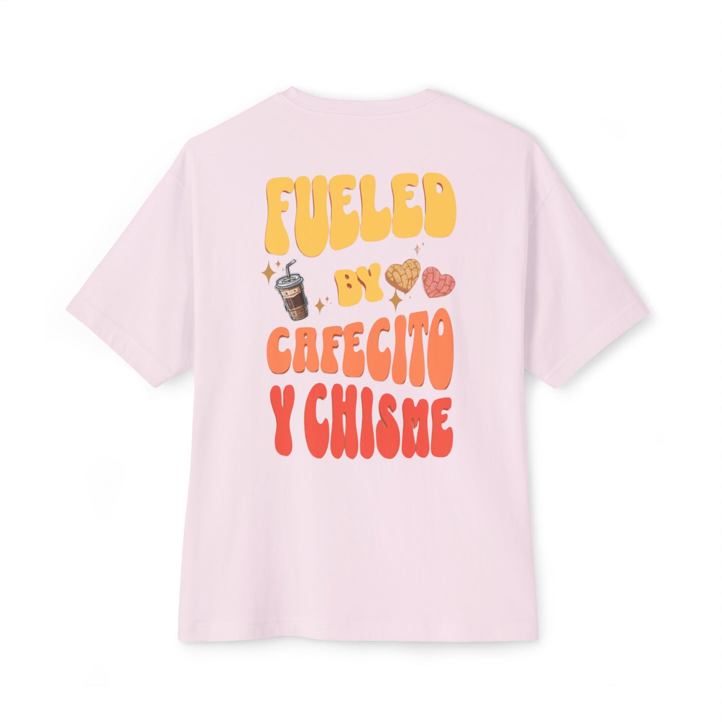 Cafecito Unisex Oversized Boxy Tee