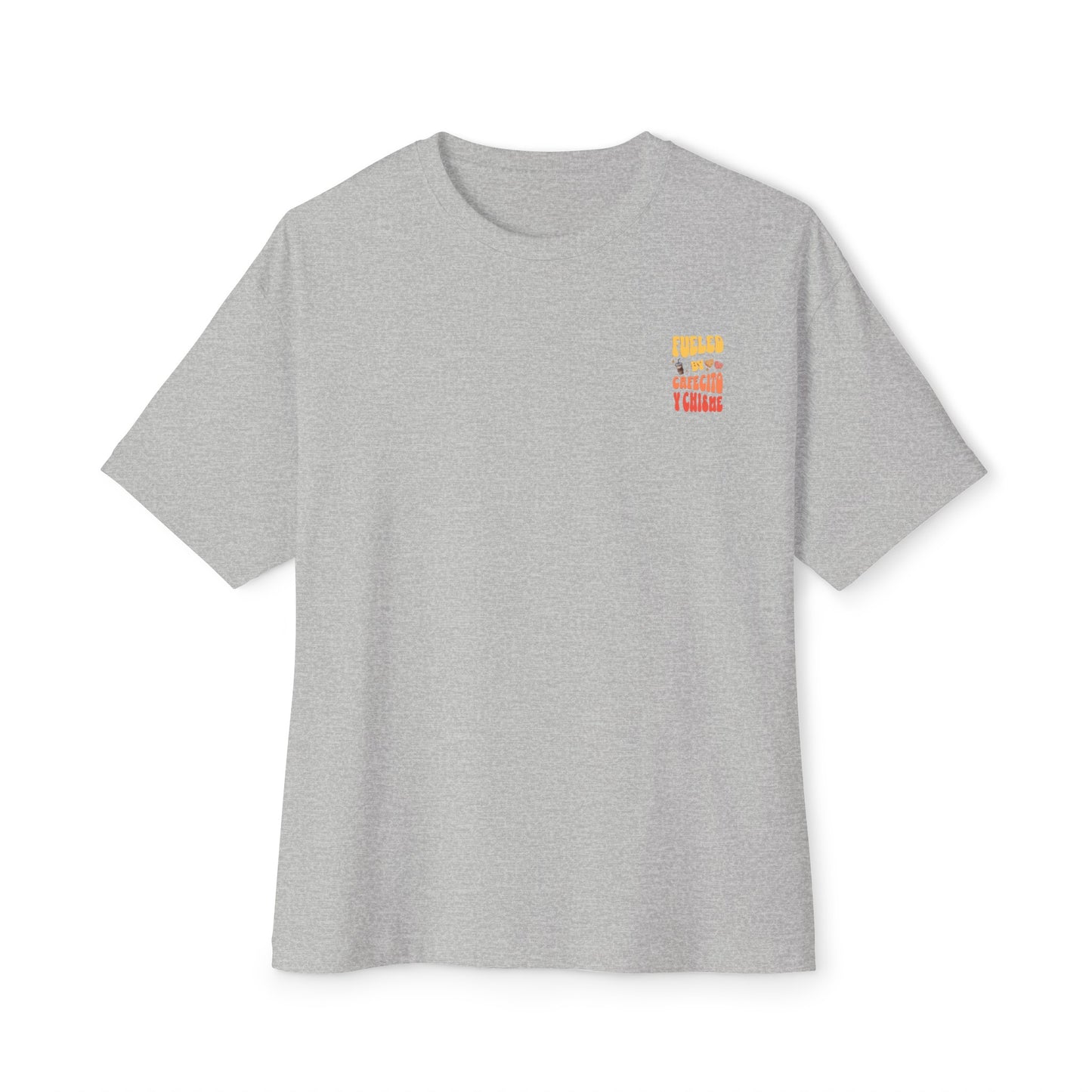 Cafecito Unisex Oversized Boxy Tee