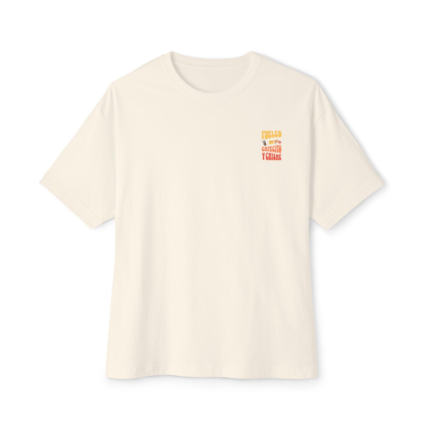 Cafecito Unisex Oversized Boxy Tee