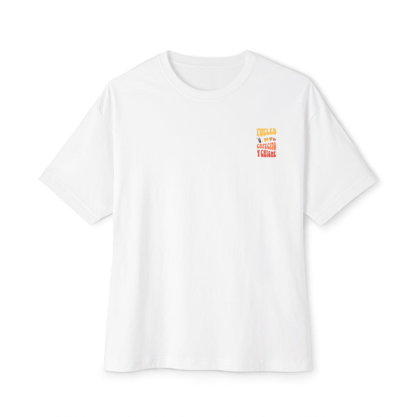 Cafecito Unisex Oversized Boxy Tee