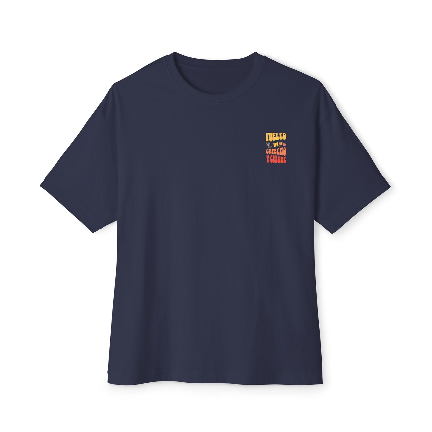 Cafecito Unisex Oversized Boxy Tee