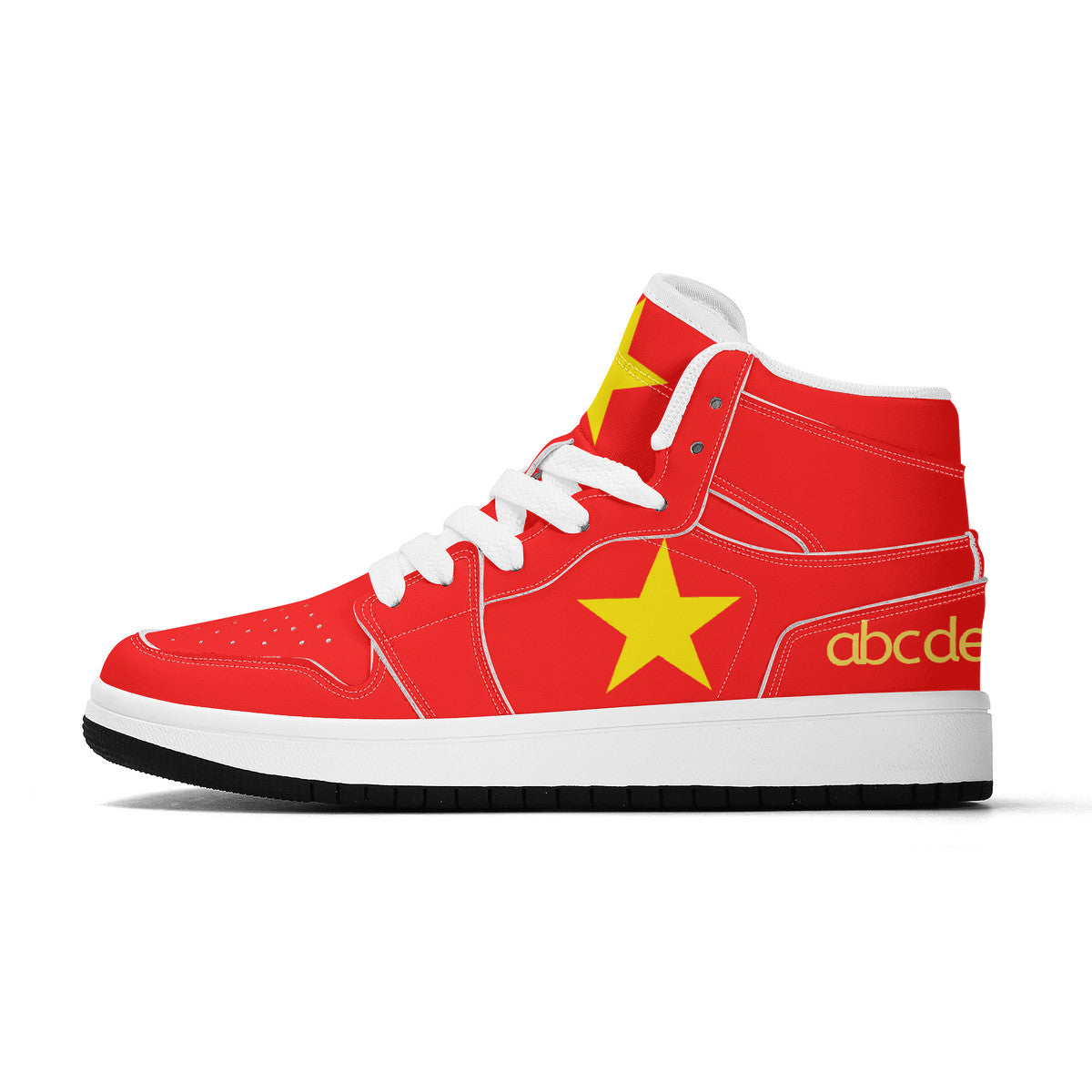 Matteo's Children High-Top Synthetic Leather Sneakers