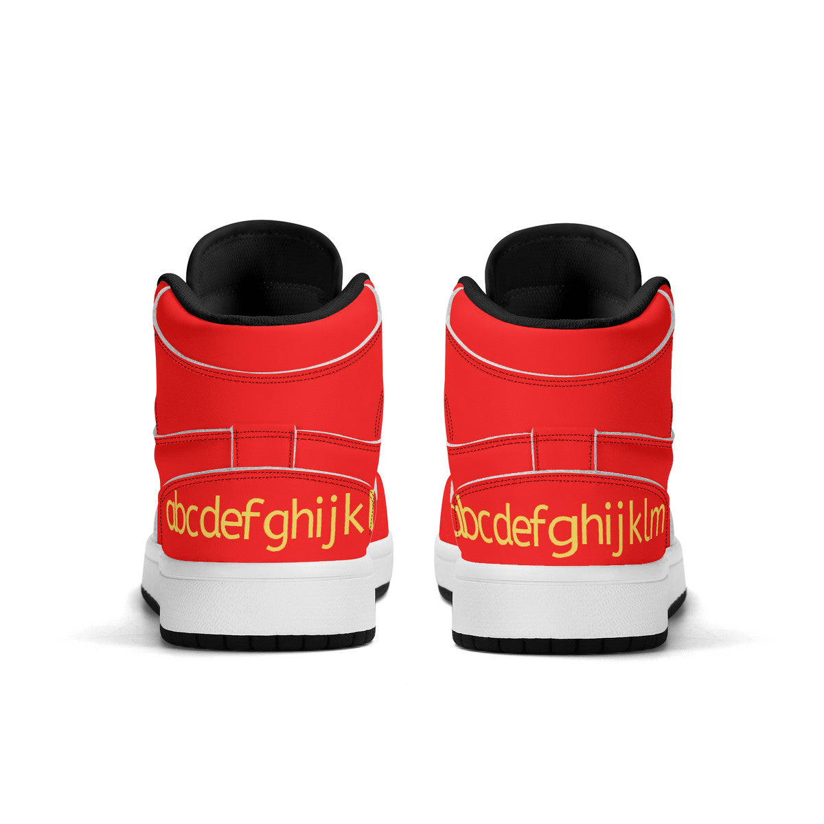 Matteo's Children High-Top Synthetic Leather Sneakers
