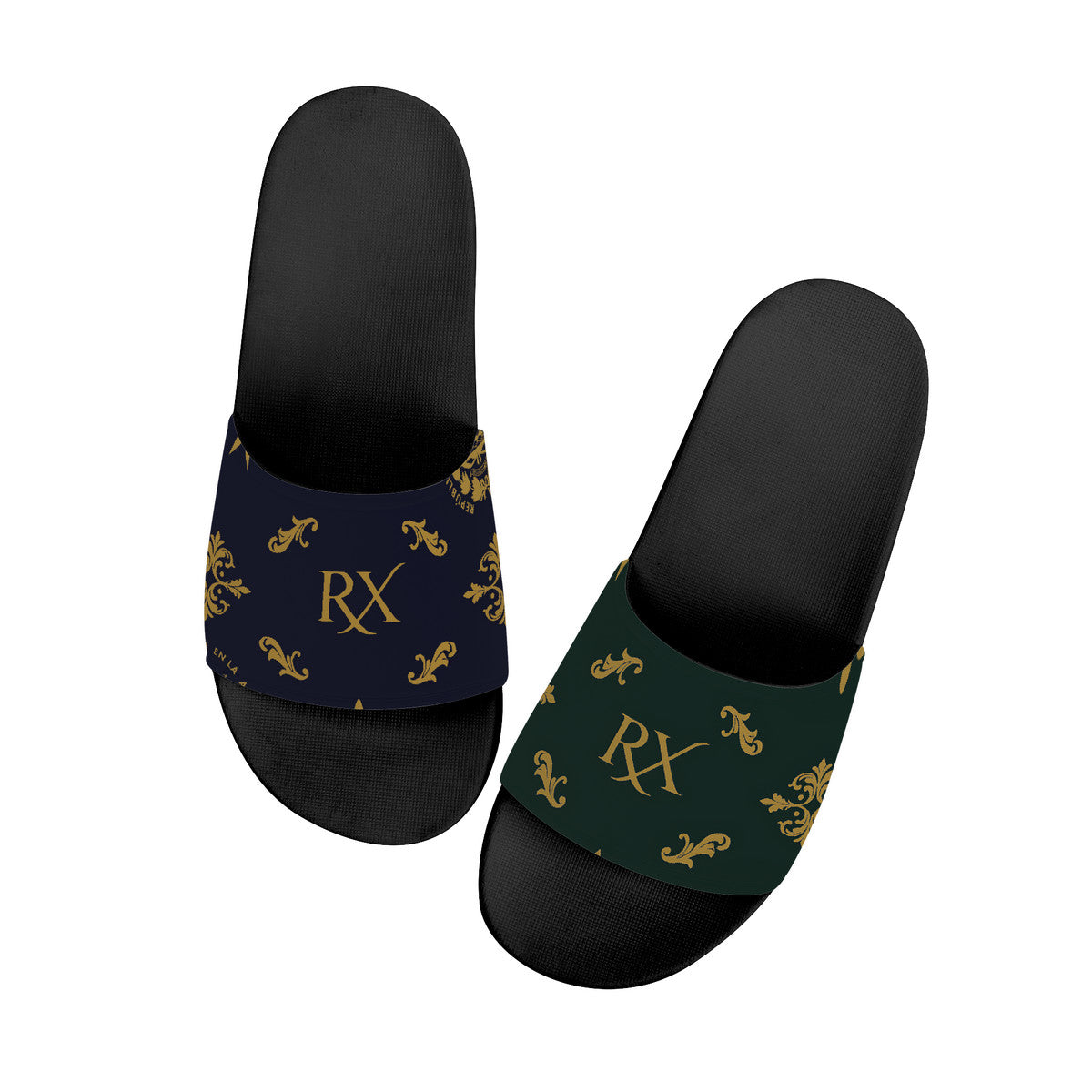 Rigeaux Slide Sandals - Black
