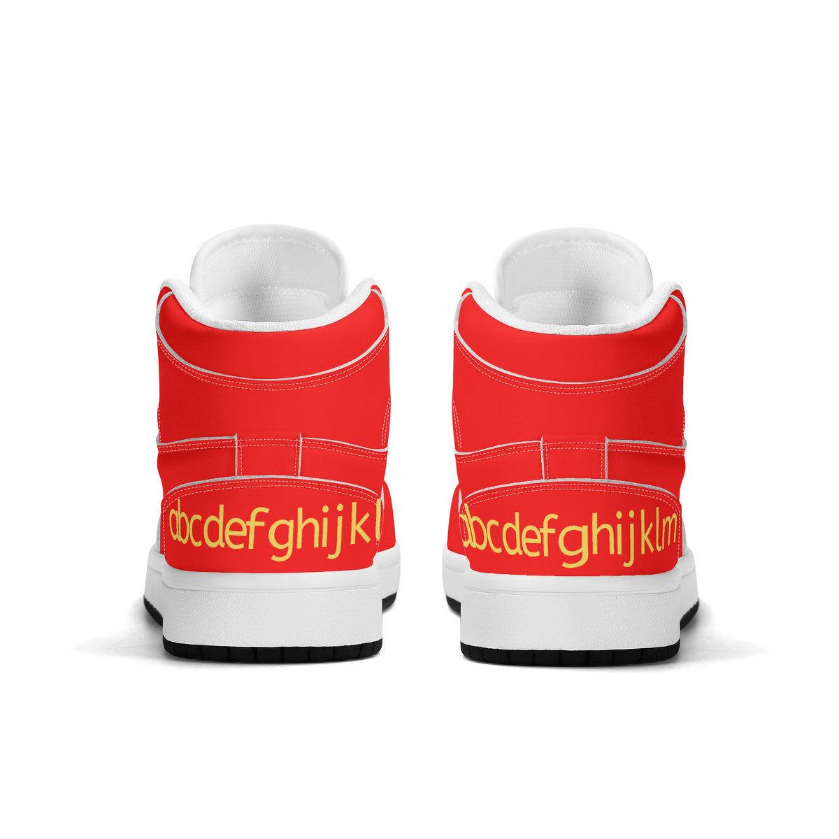 Matteo's Children High-Top Synthetic Leather Sneakers