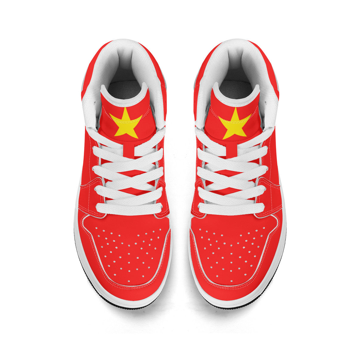 Matteo's Children High-Top Synthetic Leather Sneakers