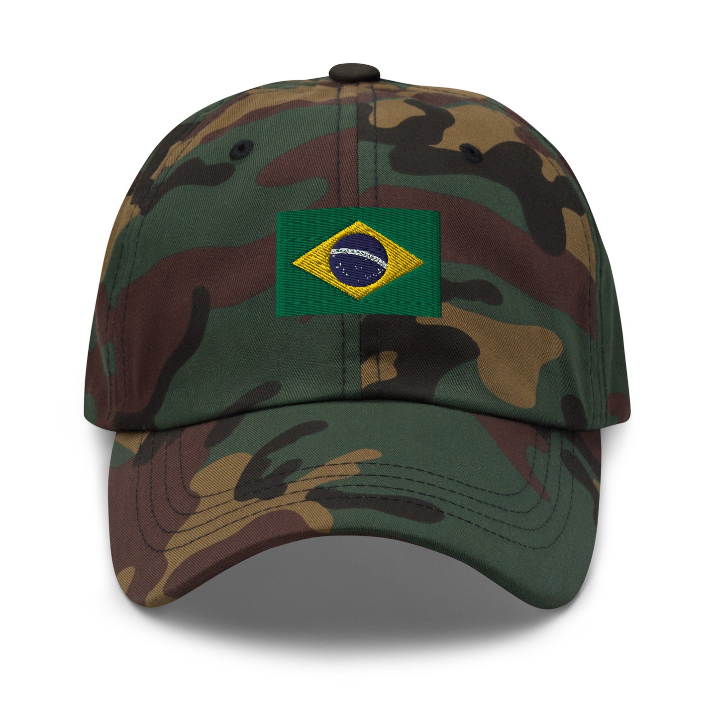 Brazilian Flag Dad hat