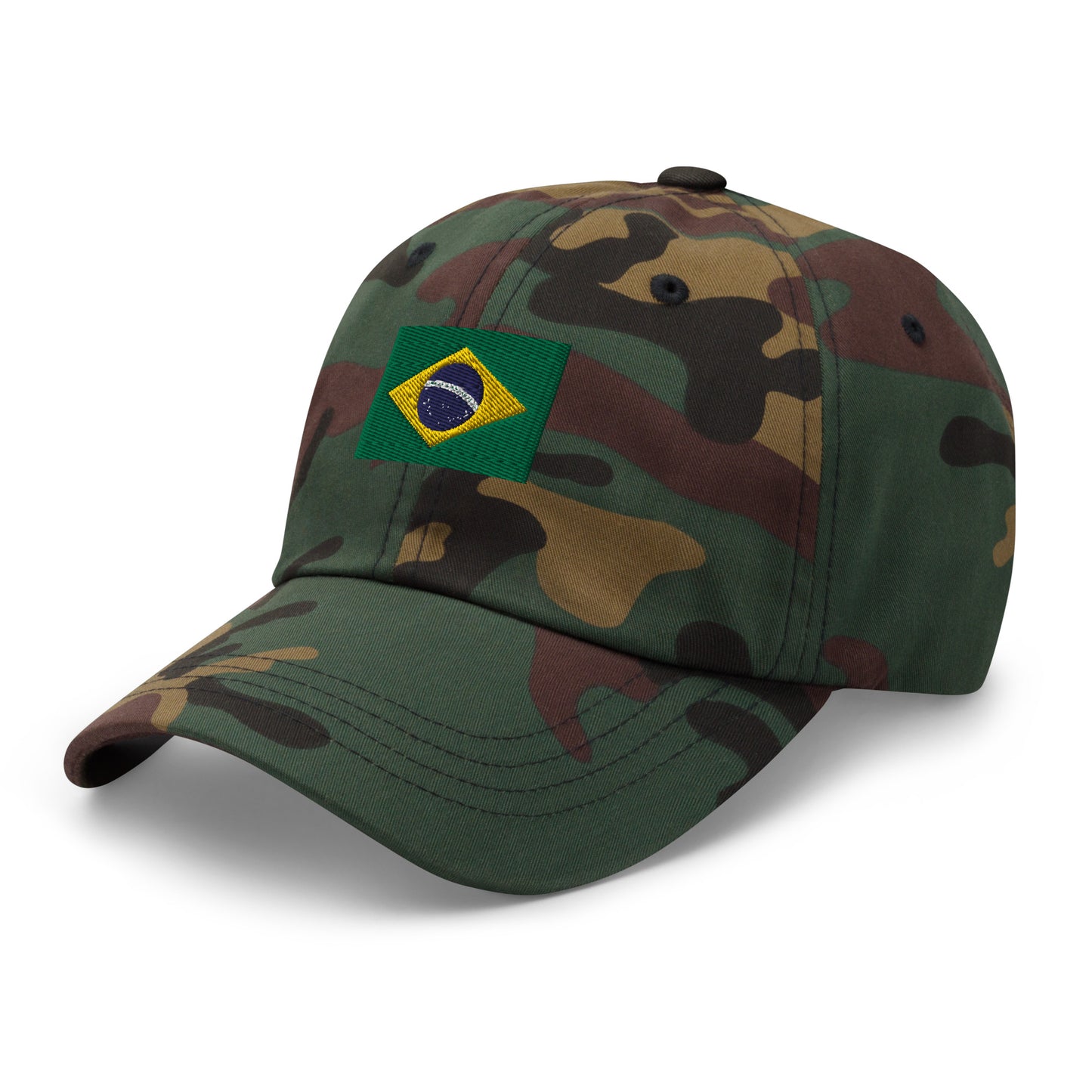 Brazilian Flag Dad hat