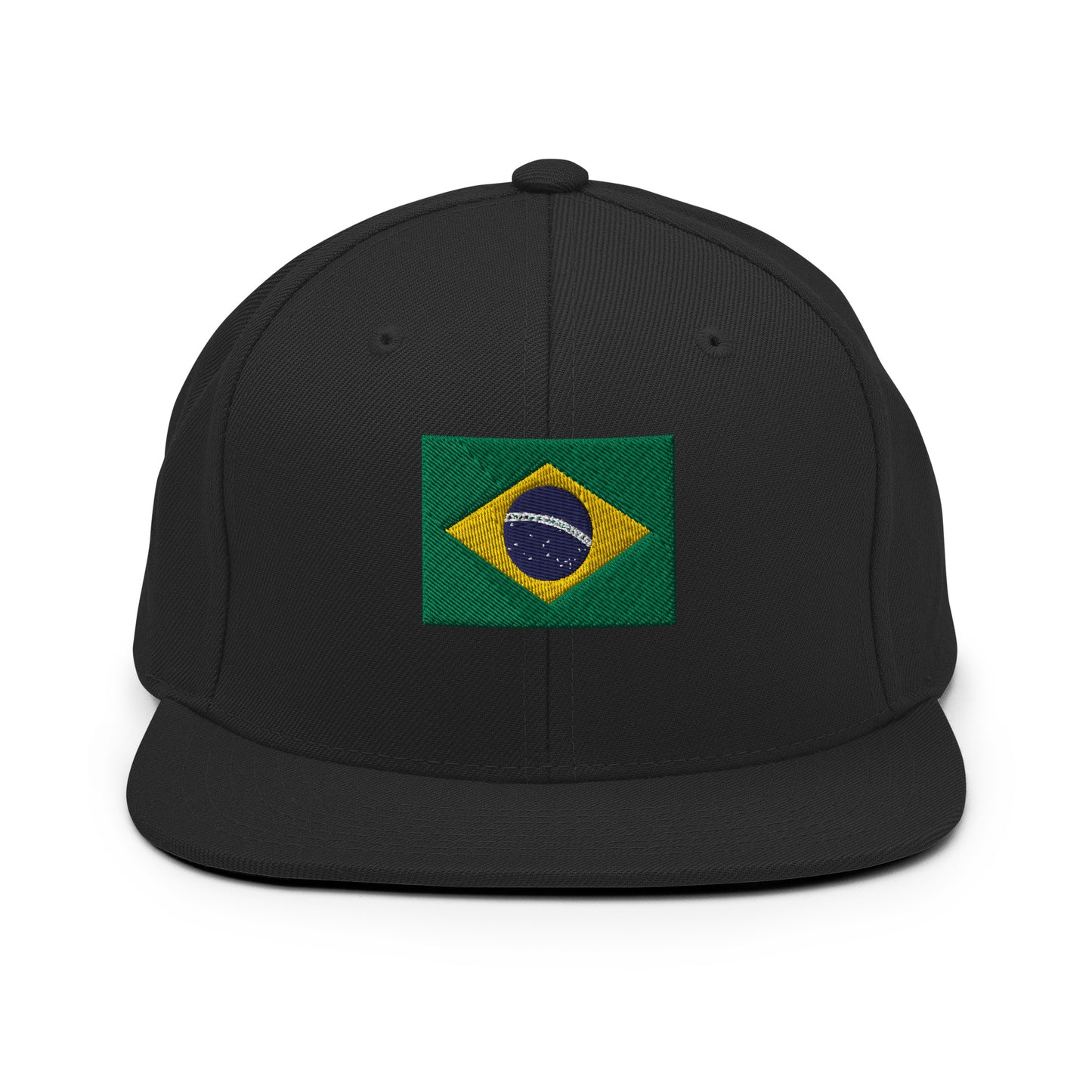 Brazilian Flag Snapback Hat