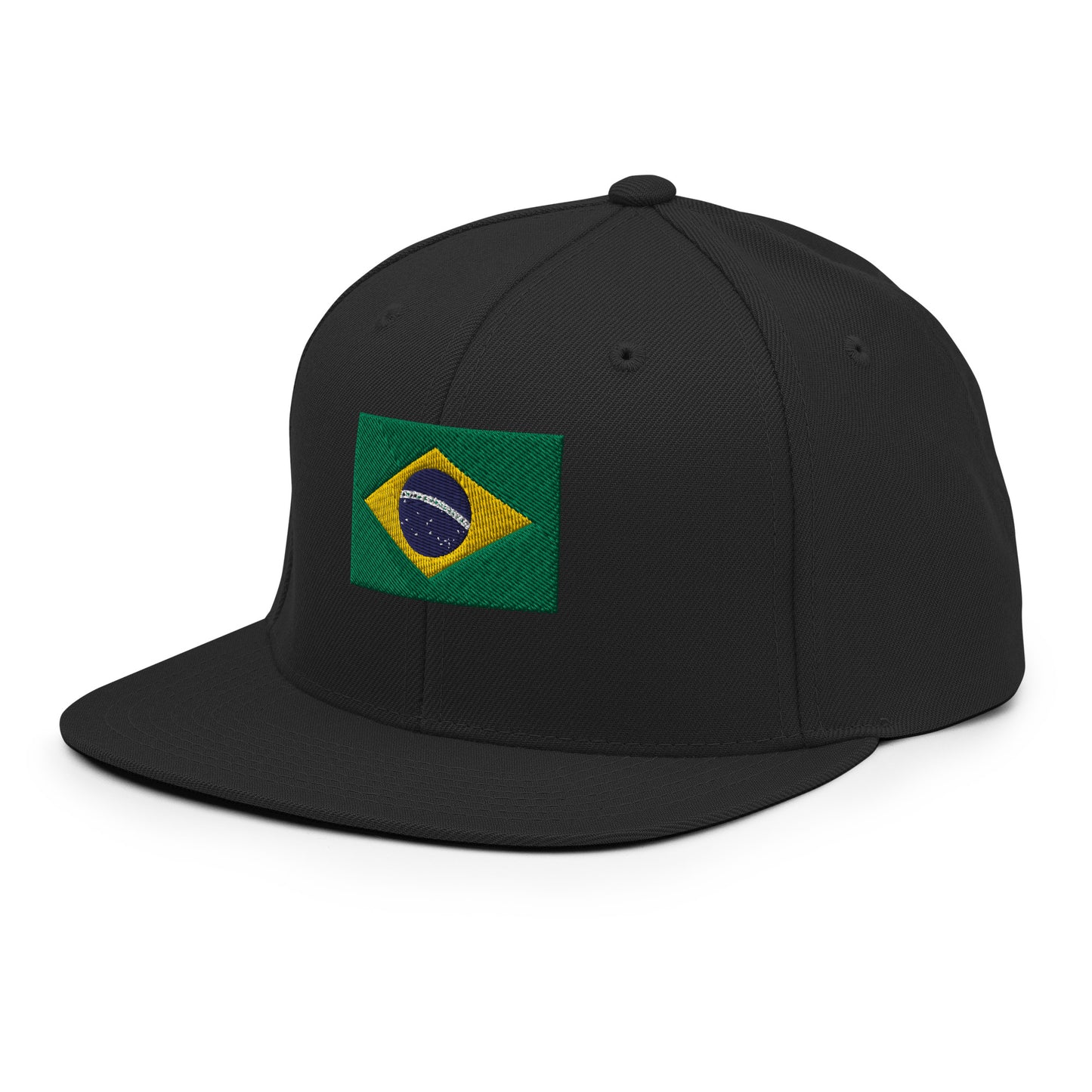 Brazilian Flag Snapback Hat