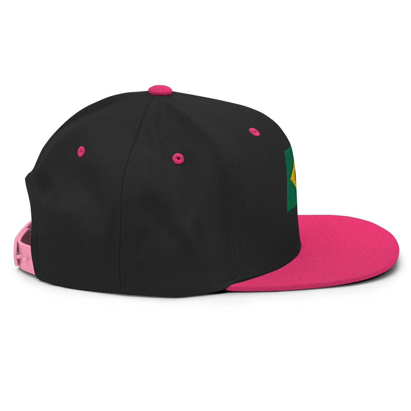 Brazilian Flag Snapback Hat