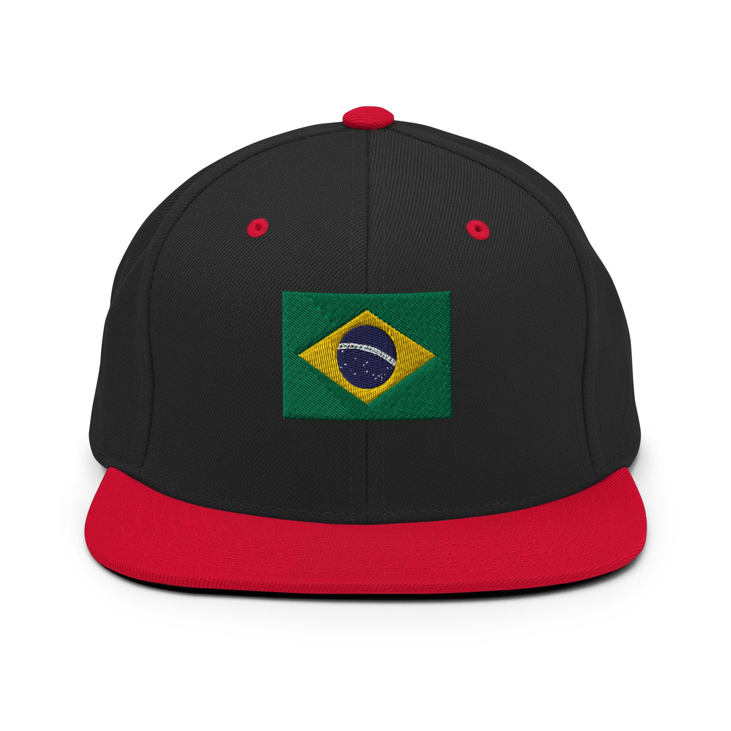 Brazilian Flag Snapback Hat