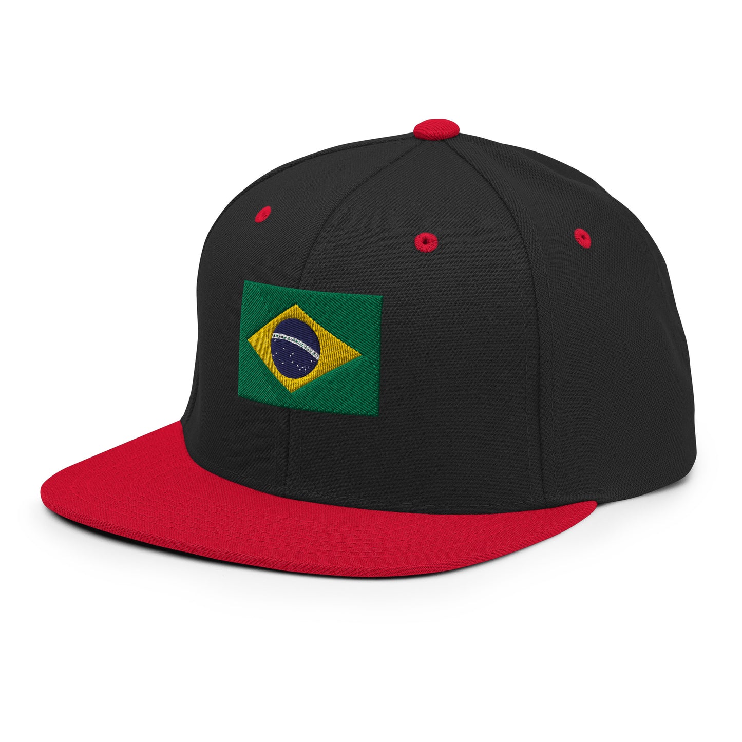 Brazilian Flag Snapback Hat