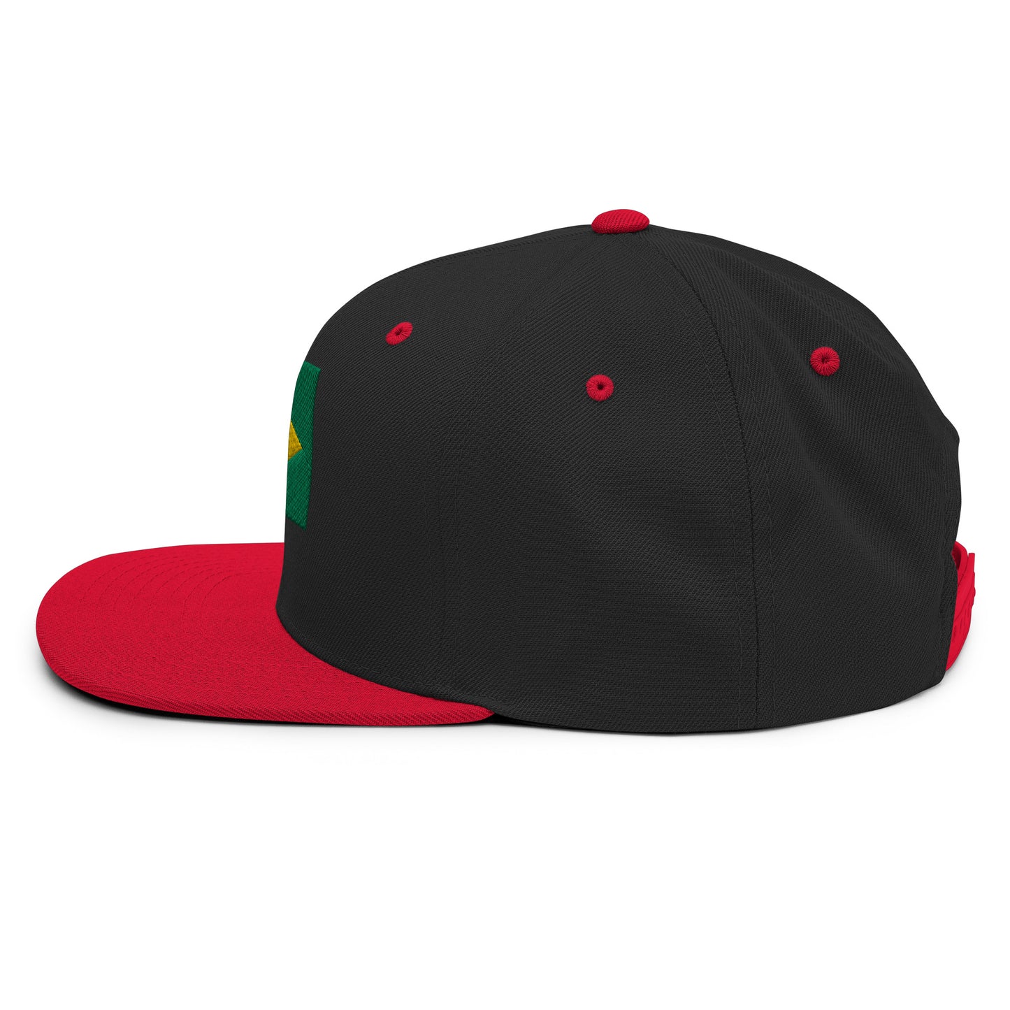 Brazilian Flag Snapback Hat