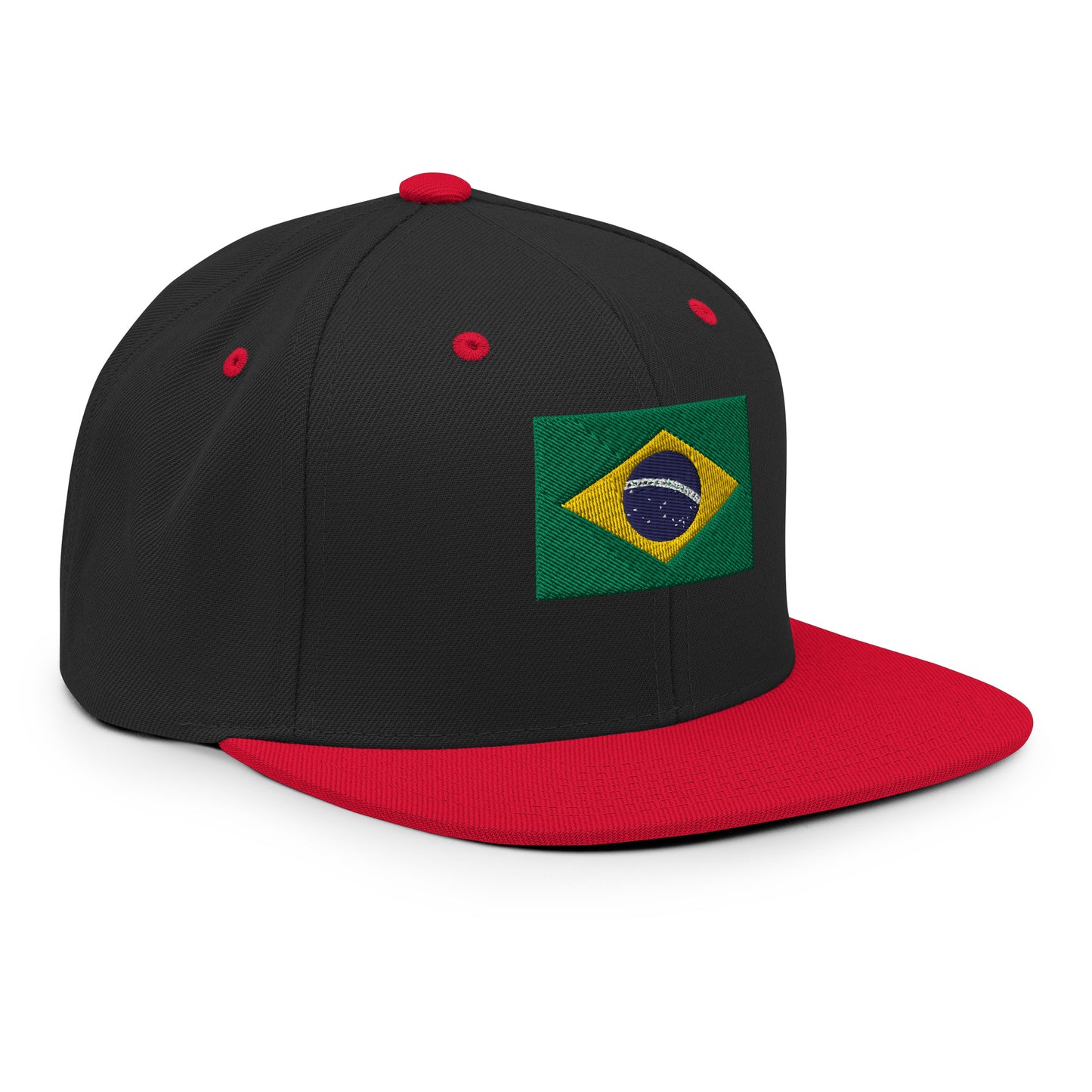 Brazilian Flag Snapback Hat