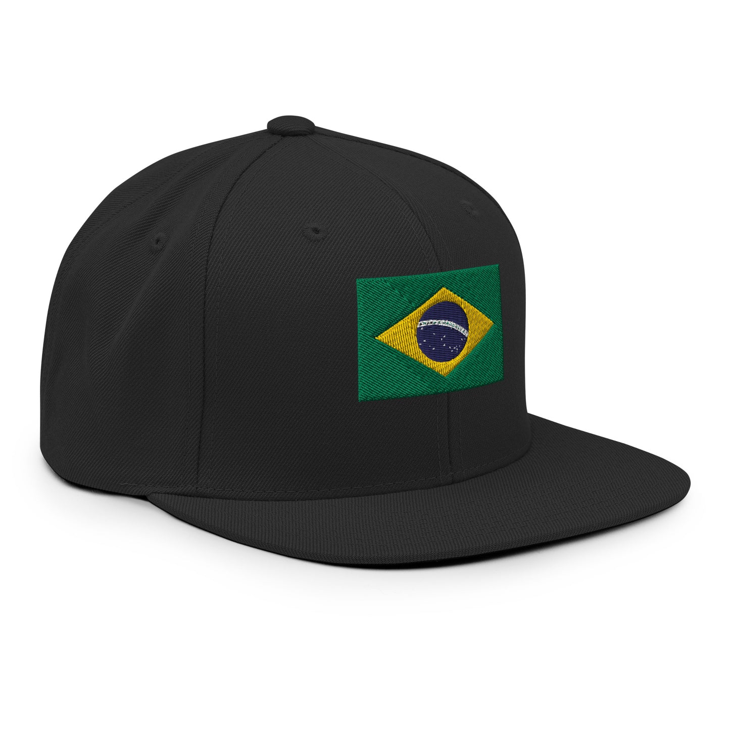 Brazilian Flag Snapback Hat