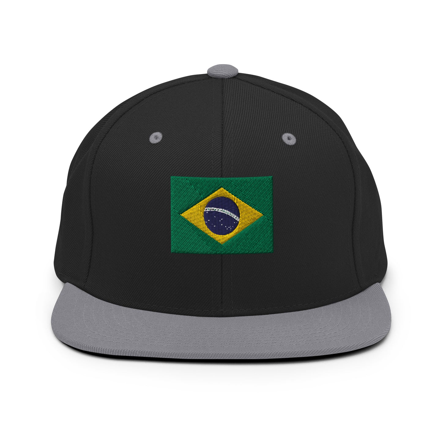 Brazilian Flag Snapback Hat