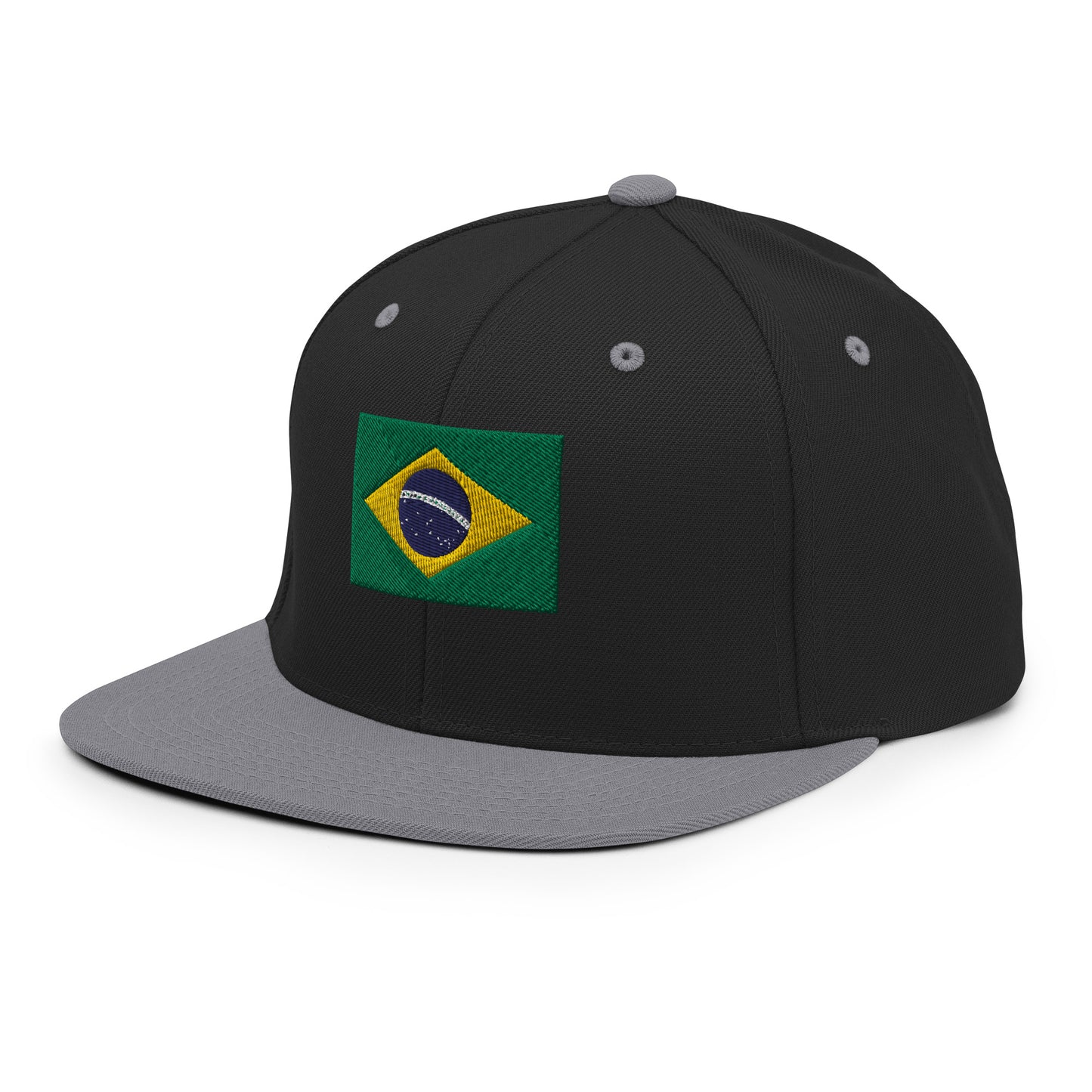 Brazilian Flag Snapback Hat