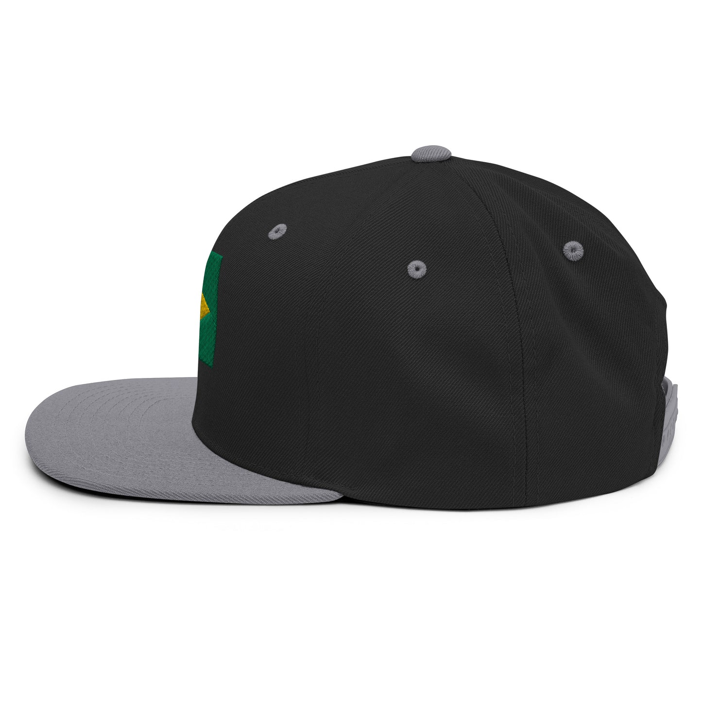 Brazilian Flag Snapback Hat