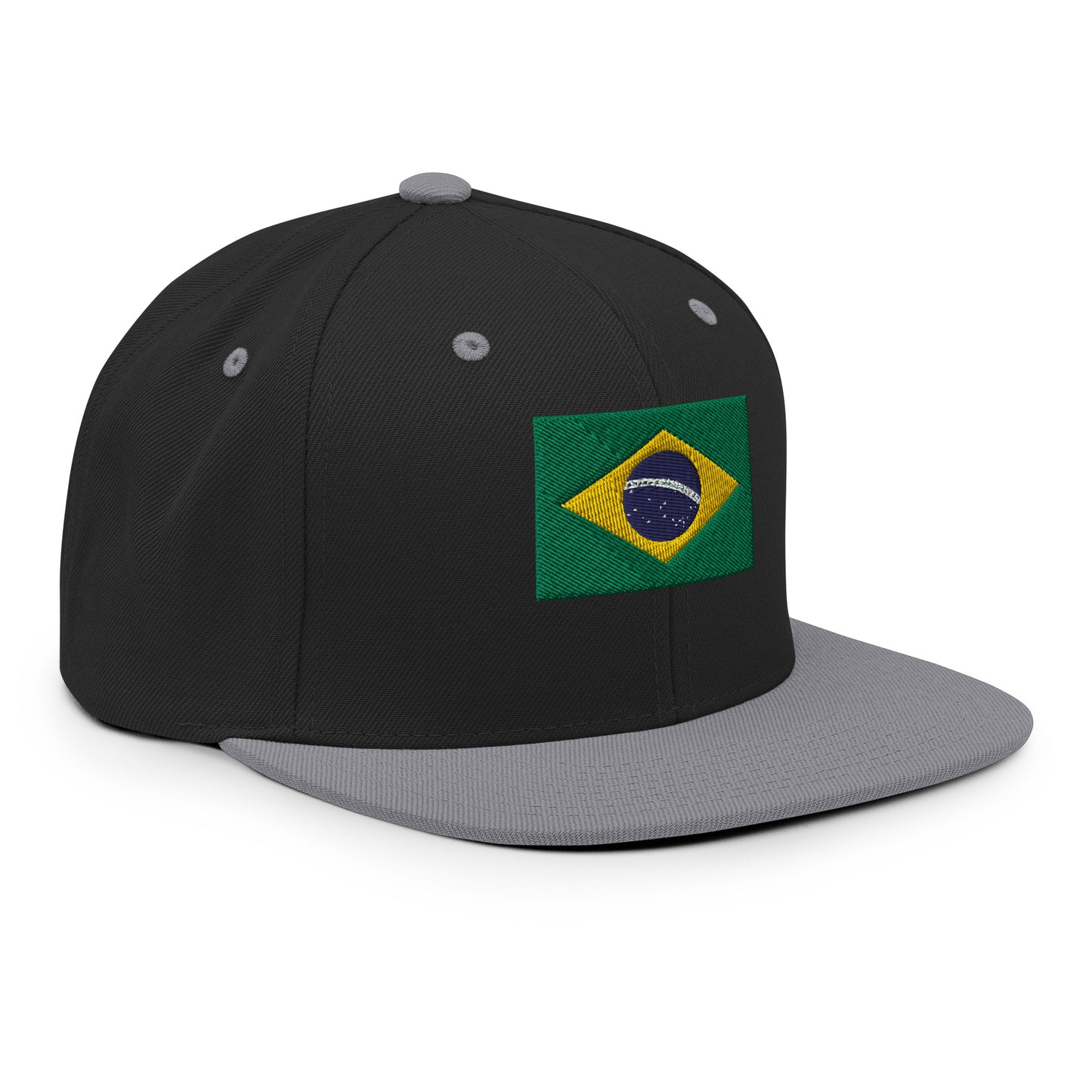 Brazilian Flag Snapback Hat