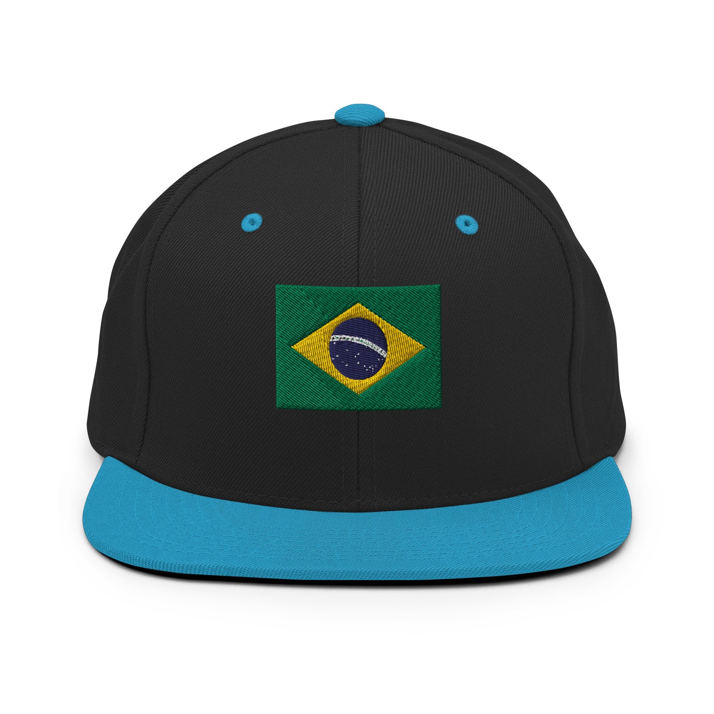 Brazilian Flag Snapback Hat