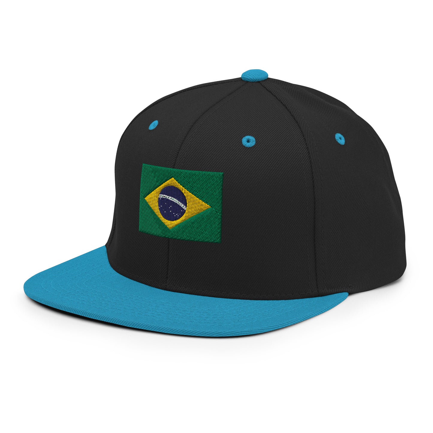 Brazilian Flag Snapback Hat