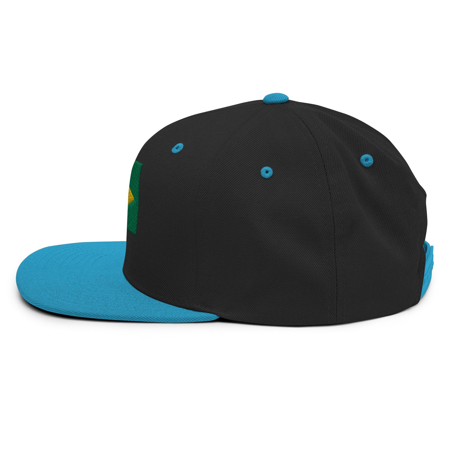 Brazilian Flag Snapback Hat