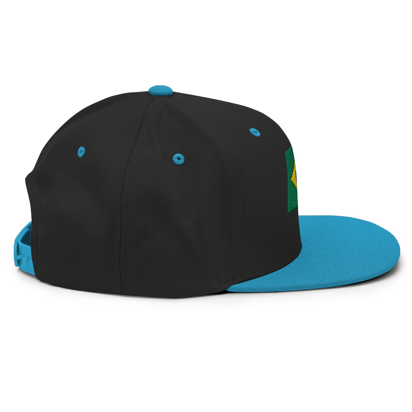 Brazilian Flag Snapback Hat