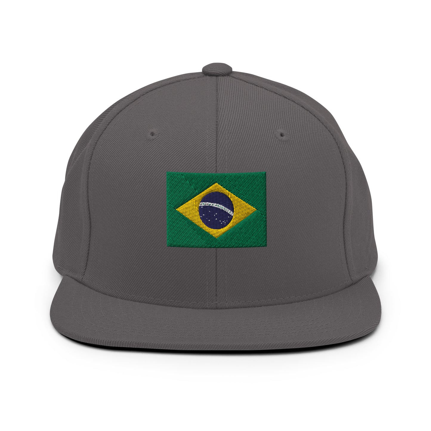 Brazilian Flag Snapback Hat