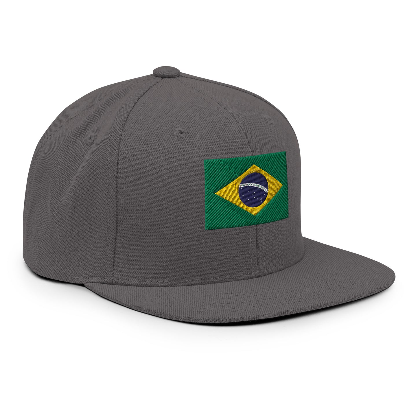 Brazilian Flag Snapback Hat