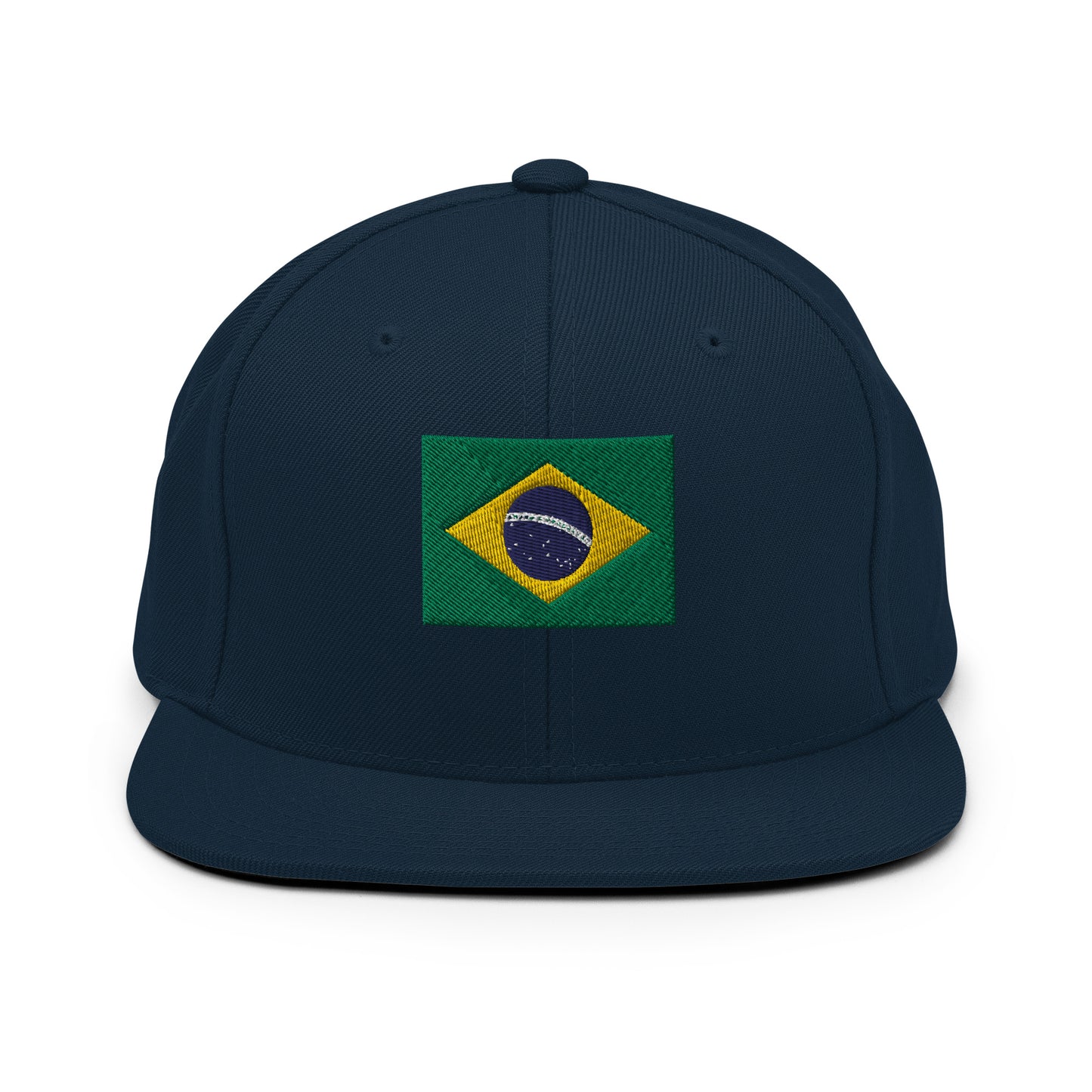 Brazilian Flag Snapback Hat