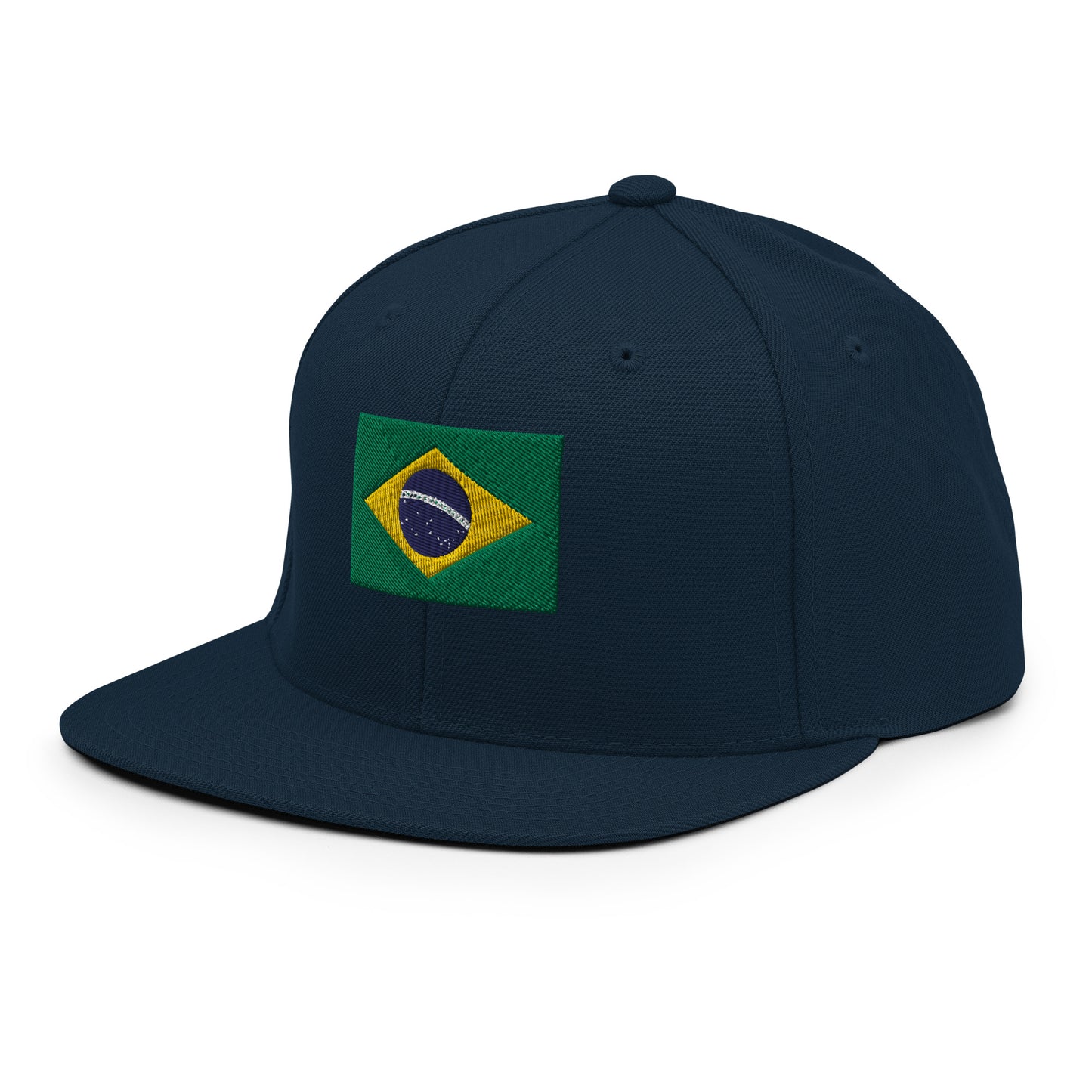 Brazilian Flag Snapback Hat