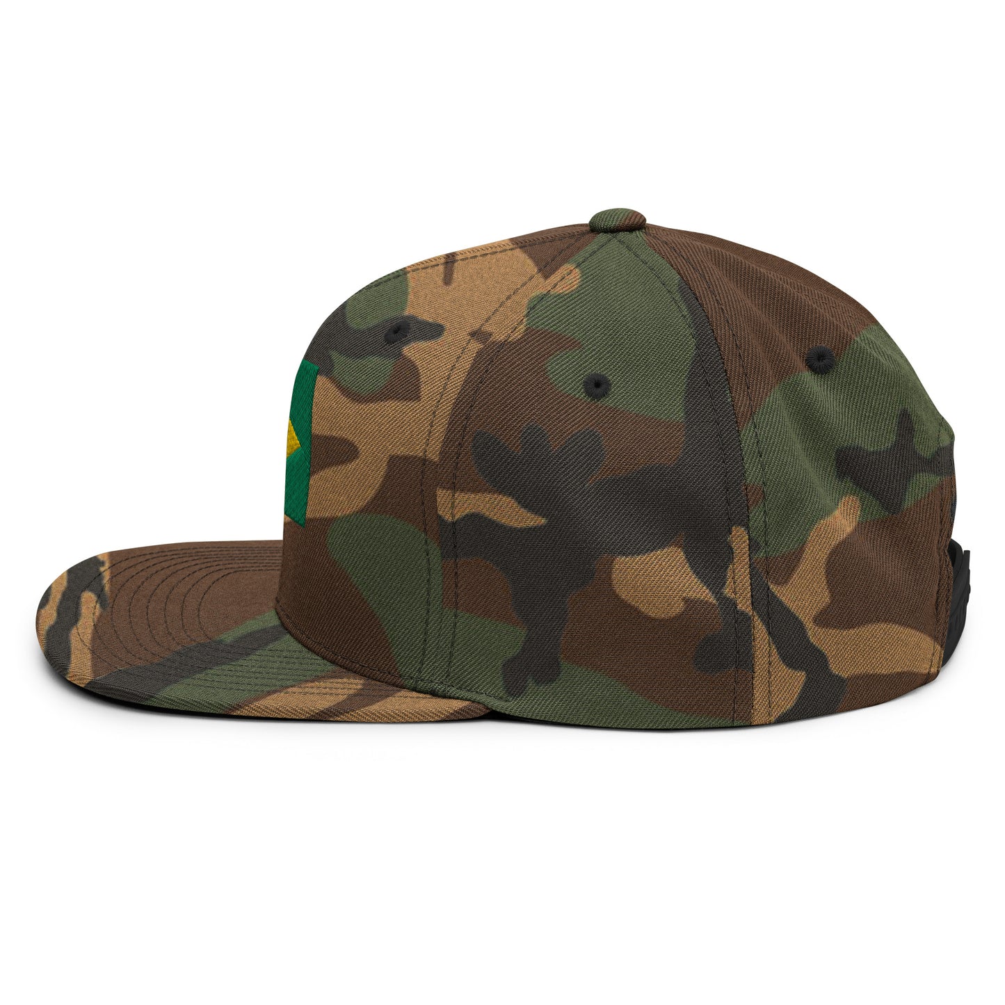 Brazilian Flag Snapback Hat