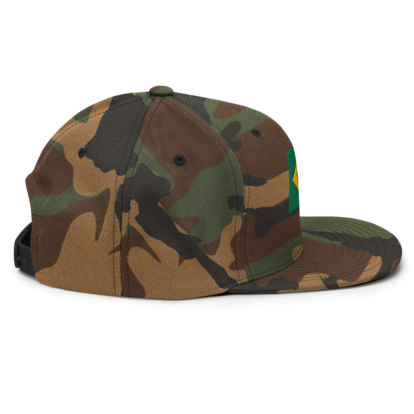 Brazilian Flag Snapback Hat