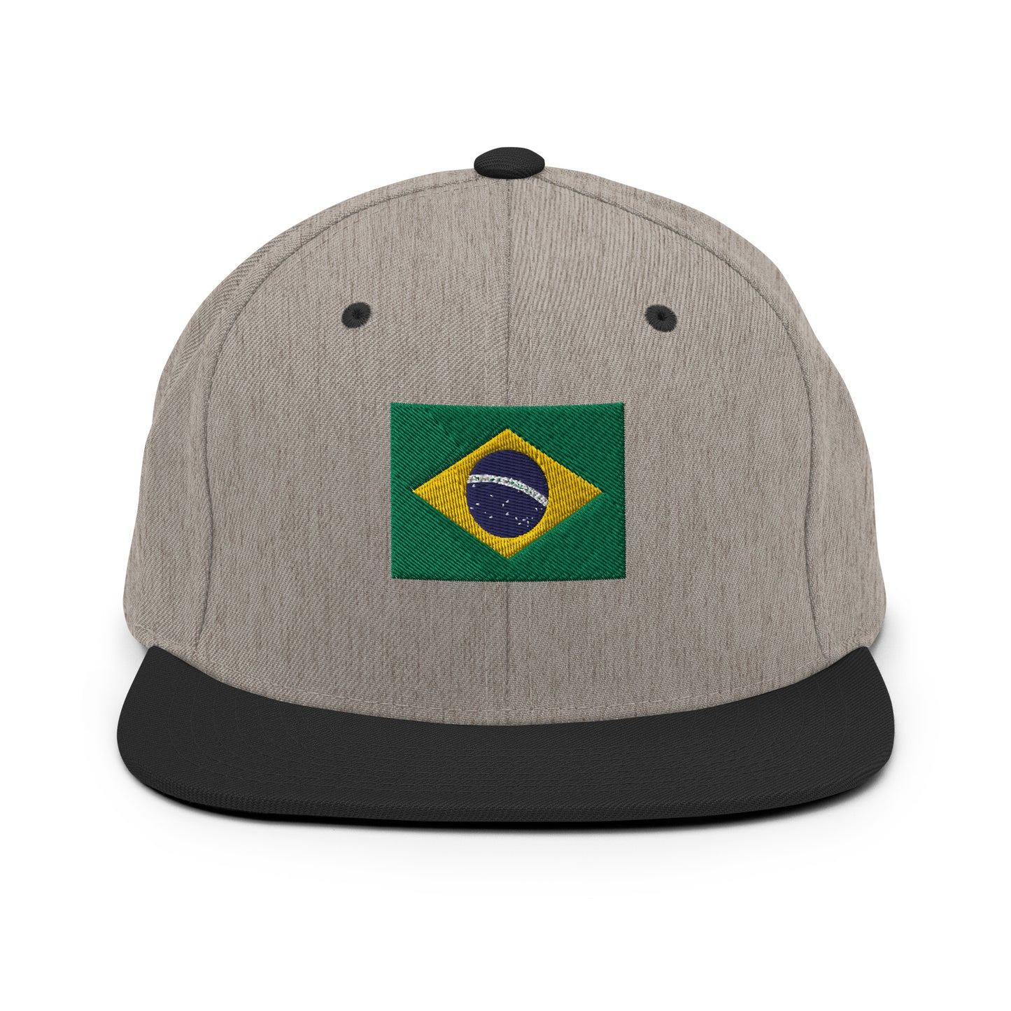 Brazilian Flag Snapback Hat