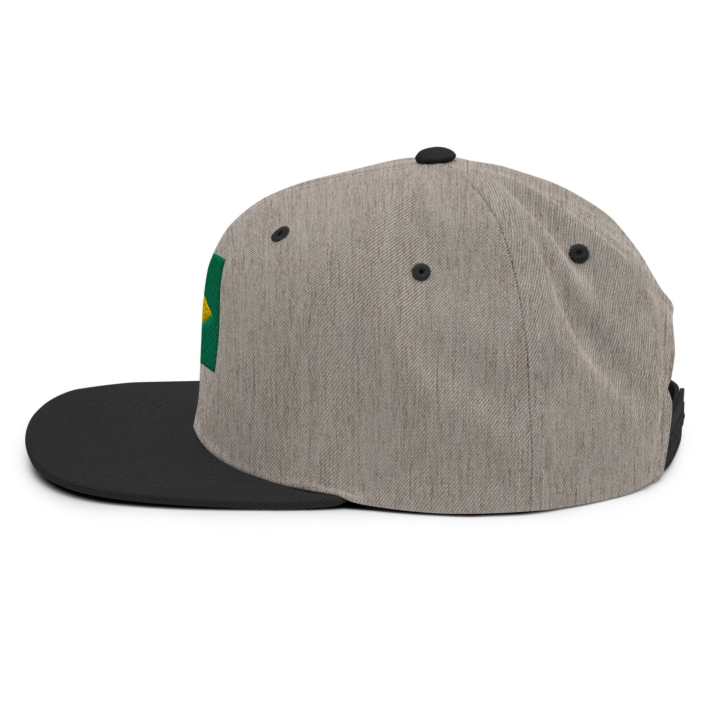 Brazilian Flag Snapback Hat