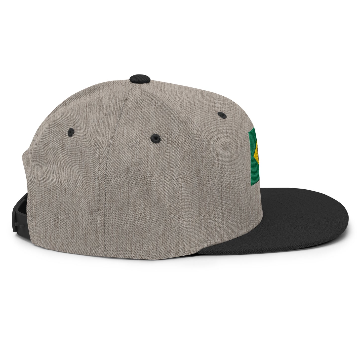 Brazilian Flag Snapback Hat