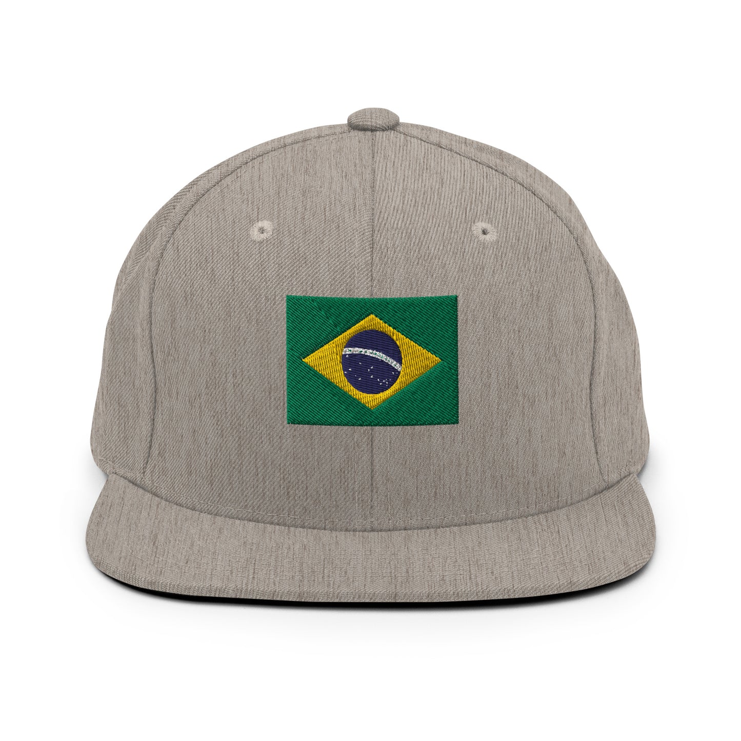 Brazilian Flag Snapback Hat