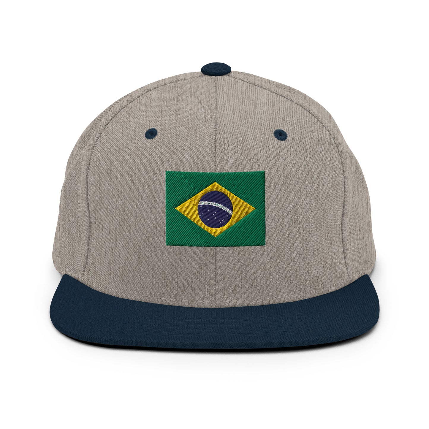 Brazilian Flag Snapback Hat