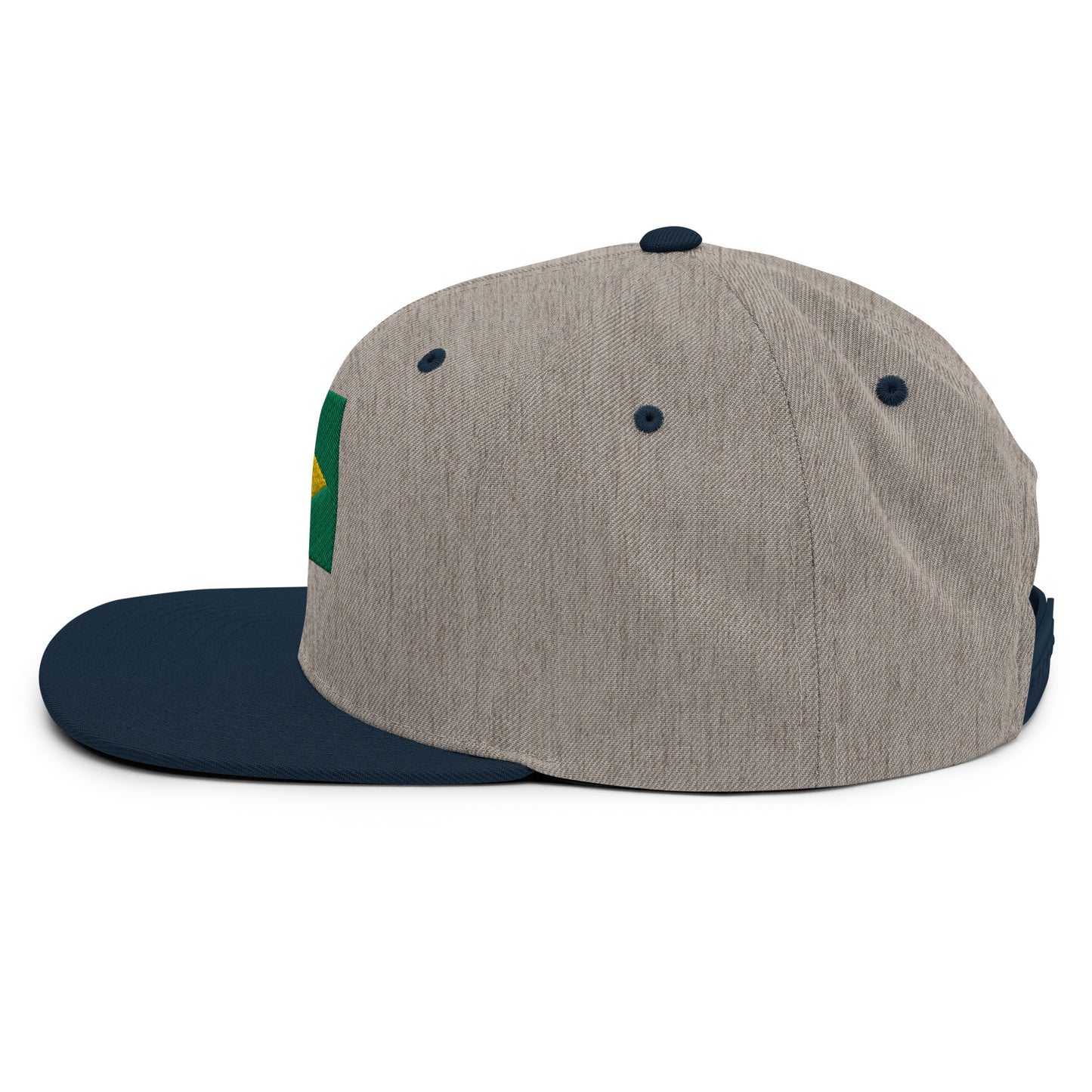 Brazilian Flag Snapback Hat