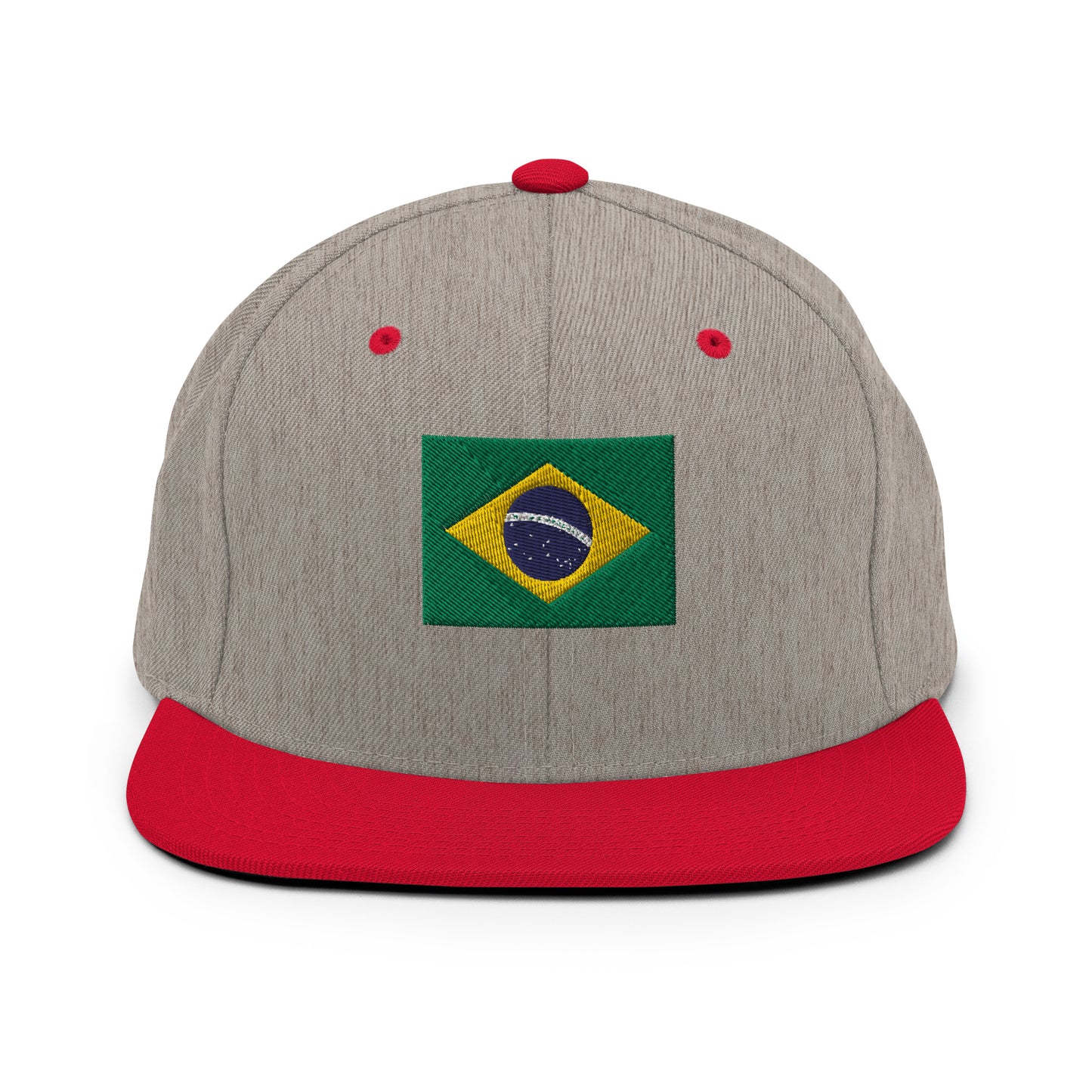 Brazilian Flag Snapback Hat