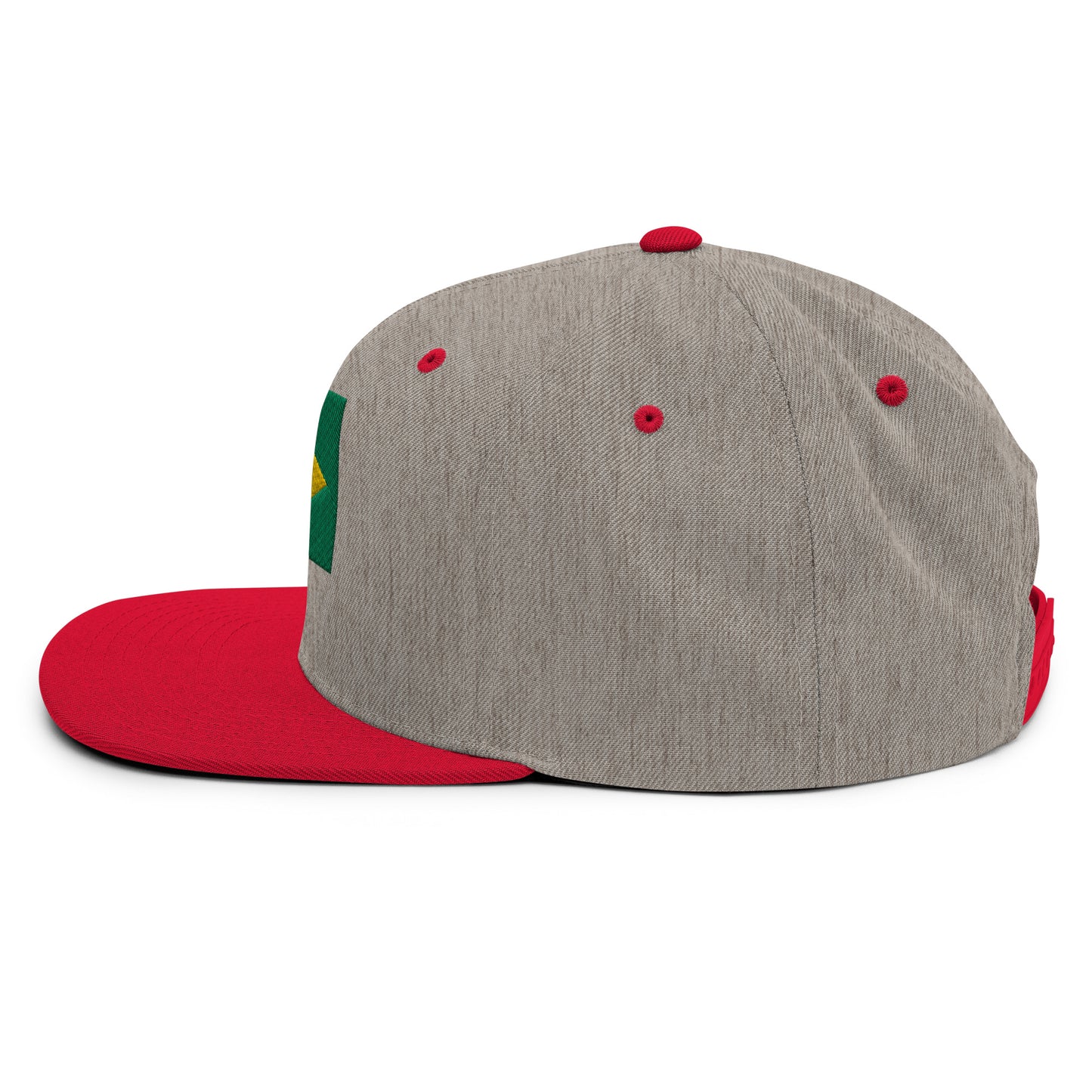 Brazilian Flag Snapback Hat