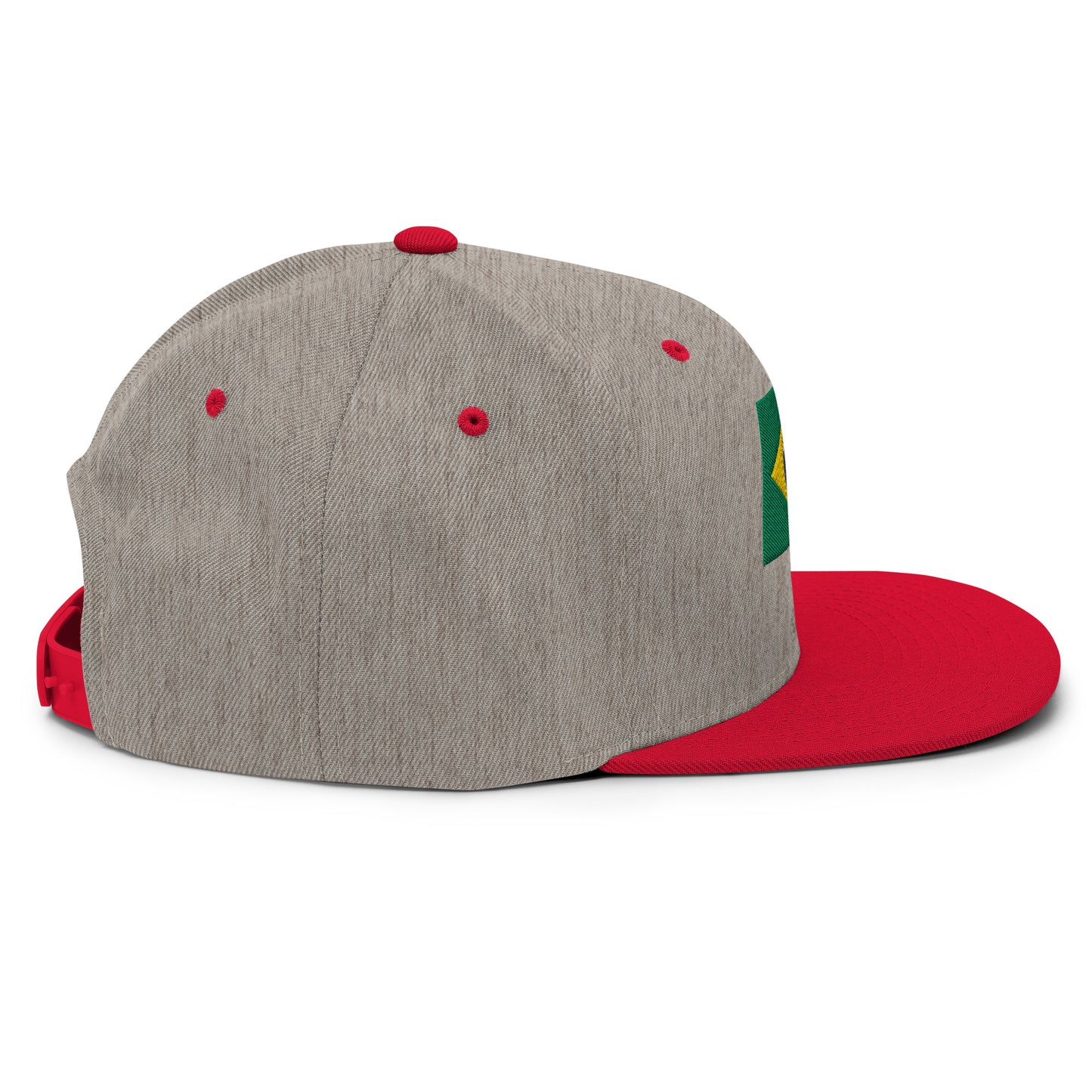 Brazilian Flag Snapback Hat