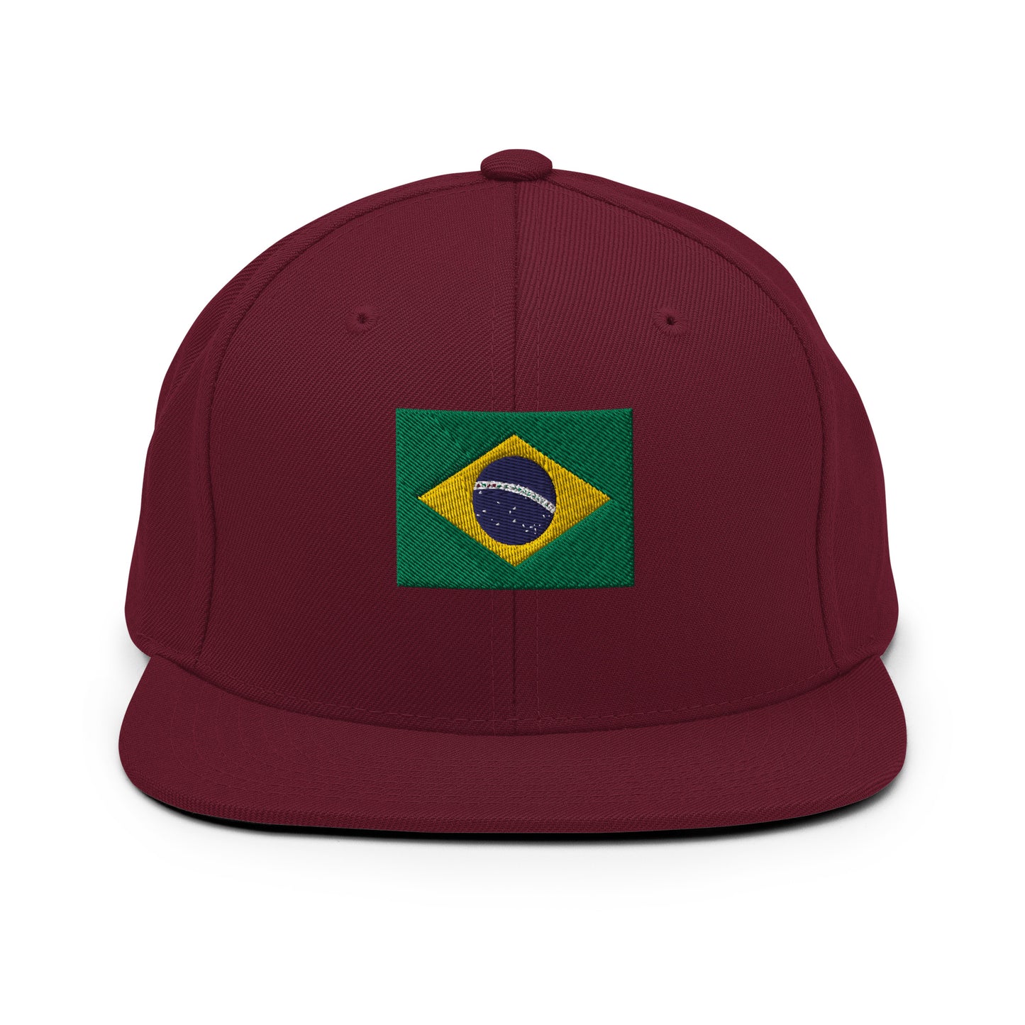 Brazilian Flag Snapback Hat