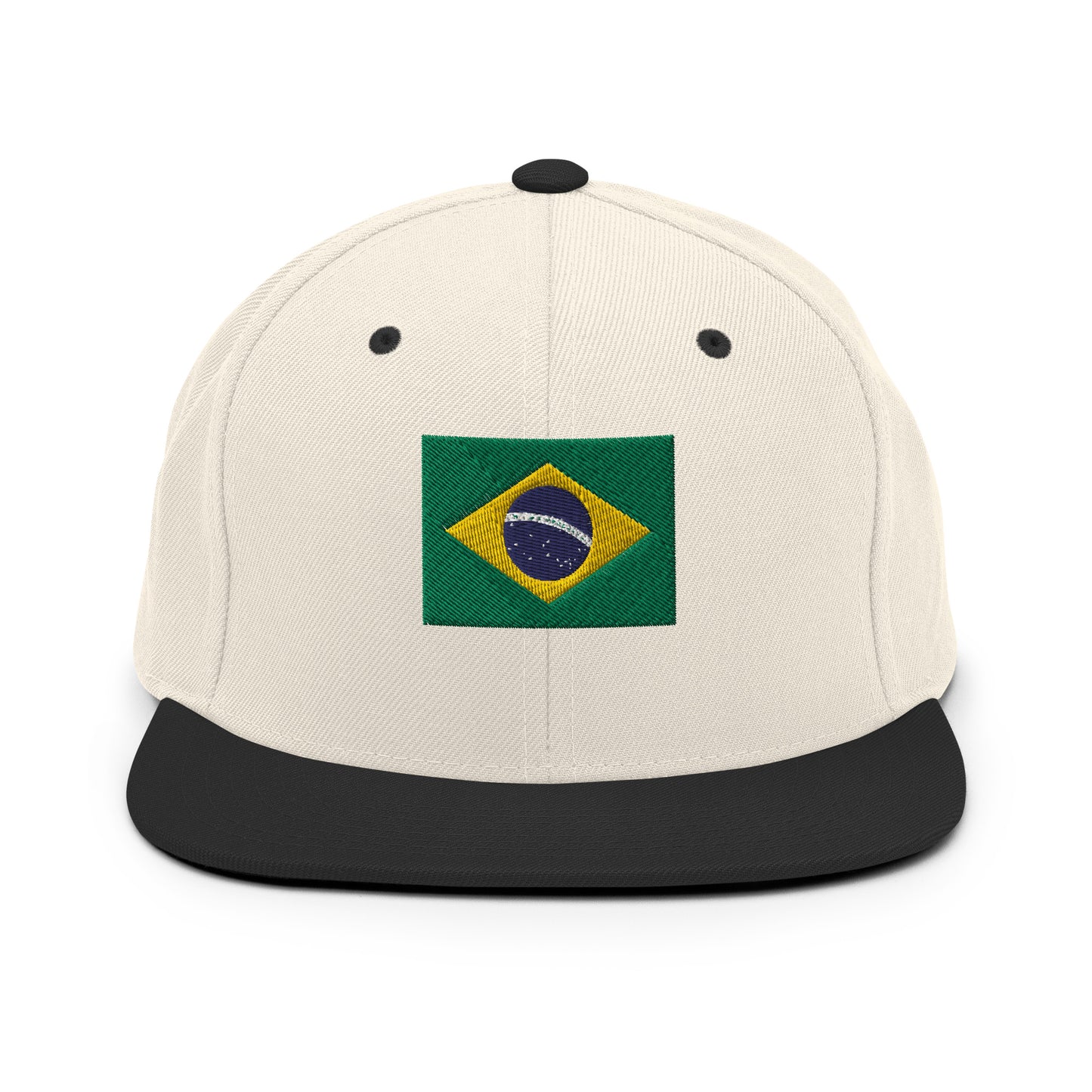Brazilian Flag Snapback Hat
