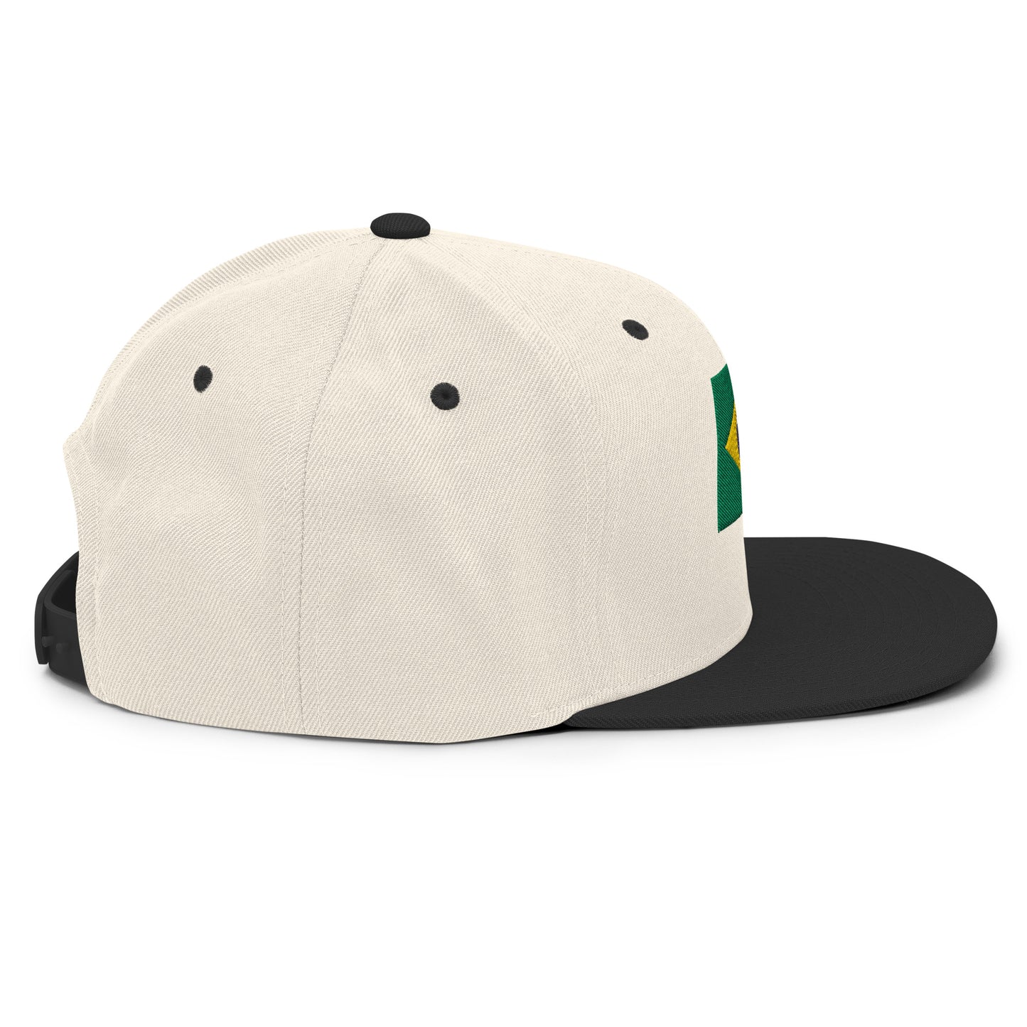 Brazilian Flag Snapback Hat